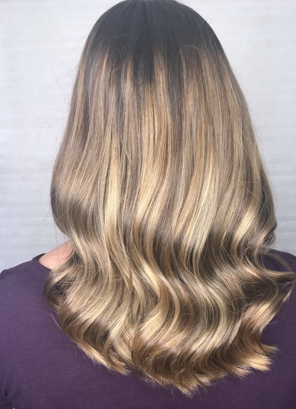 Balayage und Colorationen — Leistungen Hair Fashion Tschaggelar